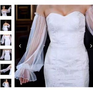 Temporary Bridal Sleeves